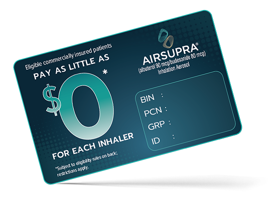 AIRSUPRA Saving Card